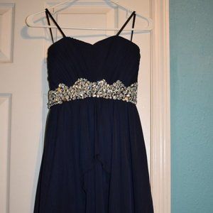 Beautiful navy formal dress